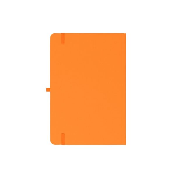 ANNE. A5 notebook in recycled polyester (100% rPET) with lined pages