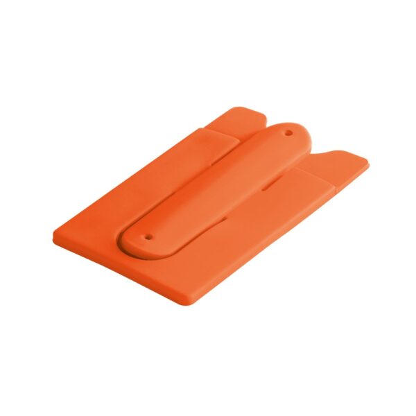 CARVER. Silicone card holder and smartphone holder