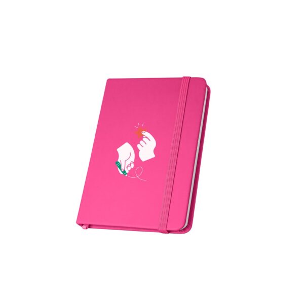 MEYER. Pocket notebook in PU with plain sheets