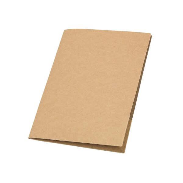 93463_160 PUZO. A4 100% recicled paper document folder (400 g/m²)