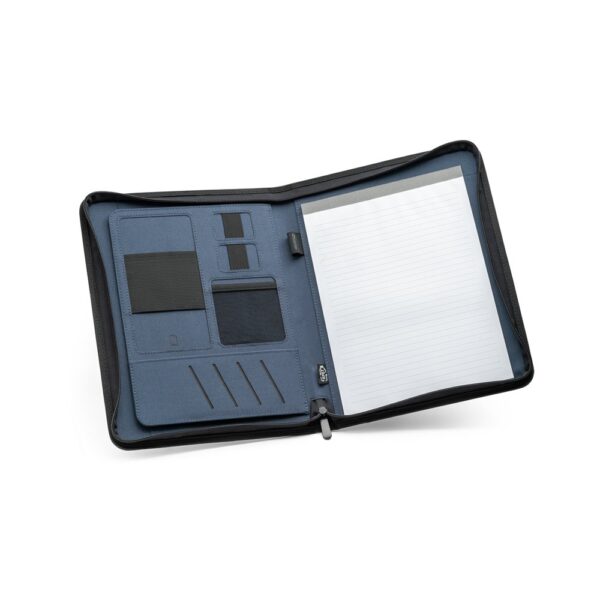 EMERGE FOLDER. A4 folder in recycled polyester (100% rPET) 300D with zipper