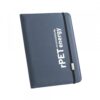 EMERGE FOLDER II. A4 folder in recycled polyester (100% rPET) 300D with elastic closure