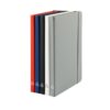 CAMPUS. A5 hardcover notebook in PU (35% recycled) with lined pages 100% recycled