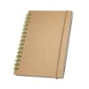MARLOWE. Spiral pocket sized notepad with lined pages