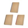 MARLOWE. Spiral pocket sized notepad with lined pages