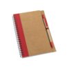 ASIMOV. B6 spiral-bound notepad with plain