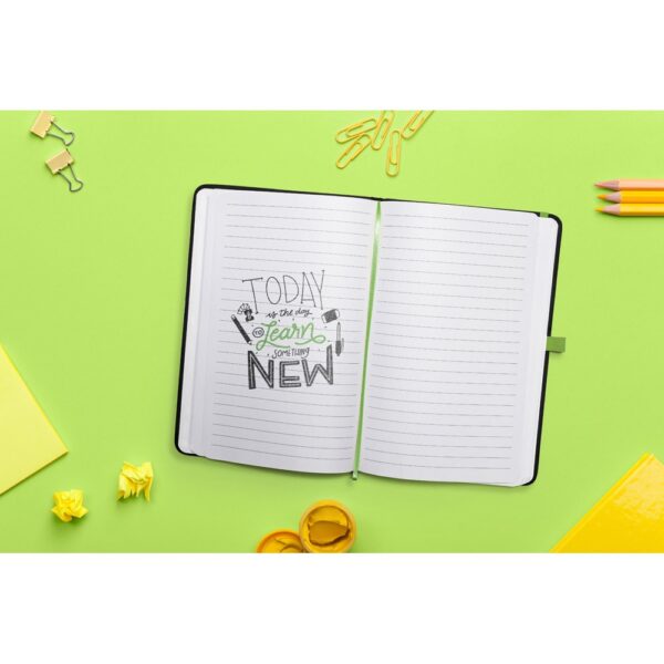 CORBIN. A5 notebook in PU with lined sheets