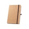 HAWKINS A5. A5 cork notebook with plain pages in FSC™ certified material and other controlled materials