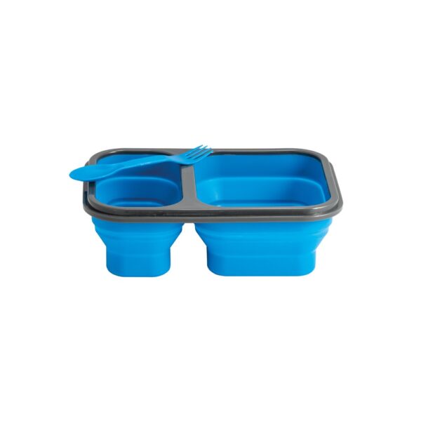 DILL. Lunch Box. Retractable hermetic box in silicone and PP (480 and 760 mL)