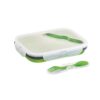 DILL. Lunch Box. Retractable hermetic box in silicone and PP (480 and 760 mL)