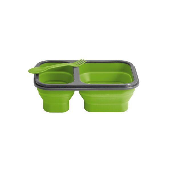 DILL. Lunch Box. Retractable hermetic box in silicone and PP (480 and 760 mL)