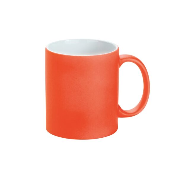 LYNCH. 350 mL neon finish ceramic mug