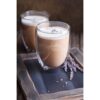 MACHIATO DUO. Set of 2 borosilicate glass cups