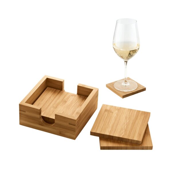 93967_set GAUTHIER. Bamboo coaster
