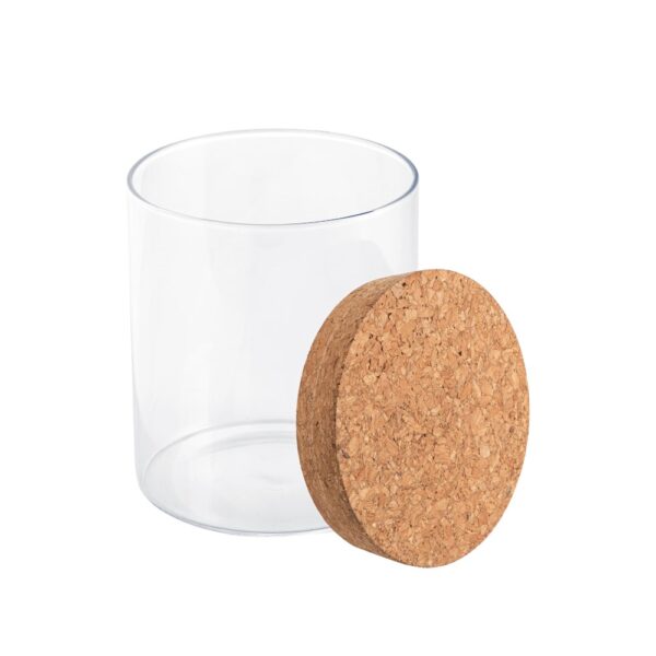 SPICE 700. Borosilicate glass bottle with cork lid 700 mL