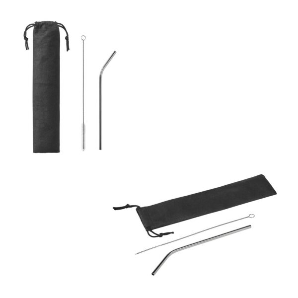 94097_set COCKTAIL. Reusable stainless steel straw
