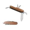 BELPIANO. Multifunction pocket knife in stainless steel and wood