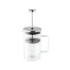 JENSON. Coffee maker in borosilicate glass and stainless steel 600 mL
