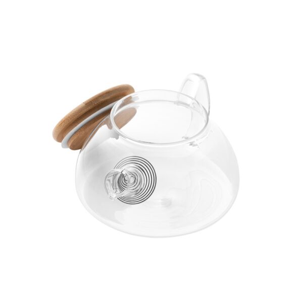 SNEAD. Borosilicate glass teapot with bamboo lid 750 mL