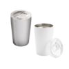 SLIDER. Stainless steel travel cup 380 mL