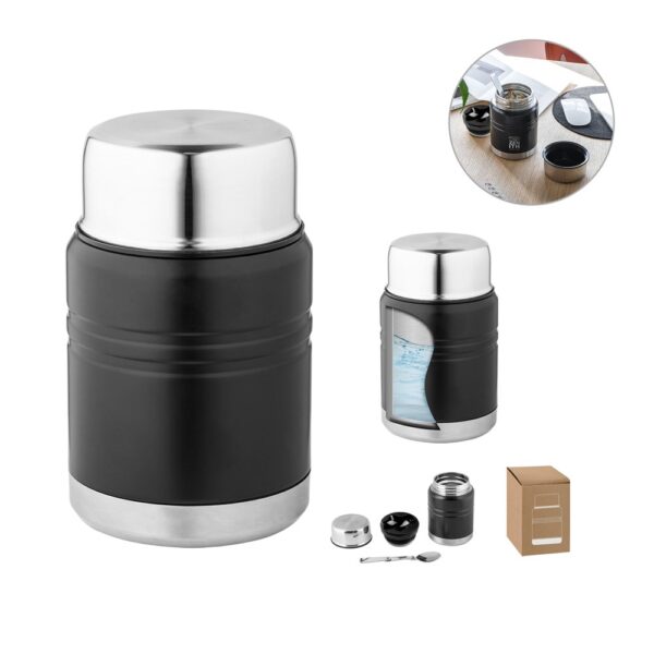 94245_set GIMLET. 550 mL Stainless steel food thermos