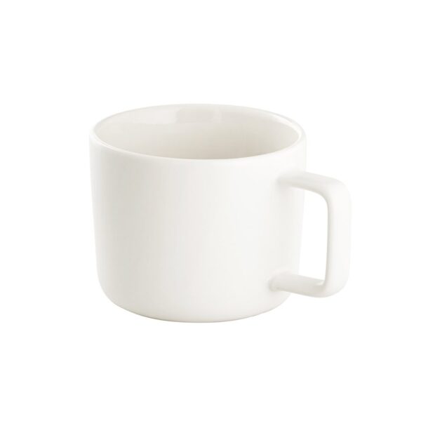 FANGIO. 220 mL ceramic mug with lid and bamboo base