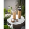 LAVER. Thermos bottle in bamboo, stainless steel and PP 440 mL