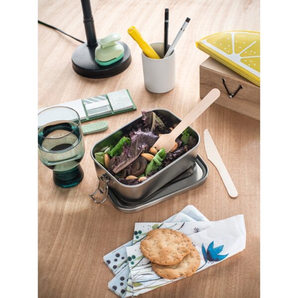 ALLSPICE. Lunch Box. Robust hermetic box made of stainless steel (90% recycled) 750 mL
