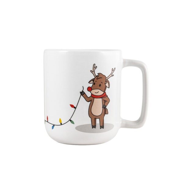 94282_106-a REINDEER. Mug with Christmas print 330 mL