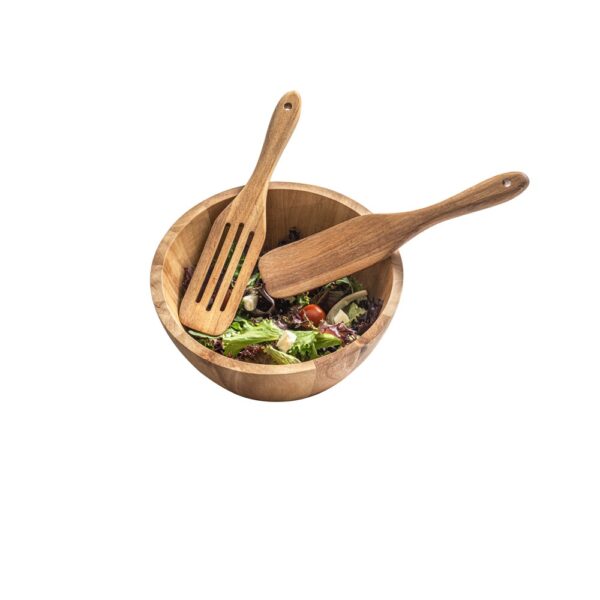 94290_170-e SAGE. Round acacia wood salad bowl