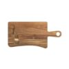 CASSIA. Acacia wood cheese board with handle, made from FSC™ certified material and other controlled materials