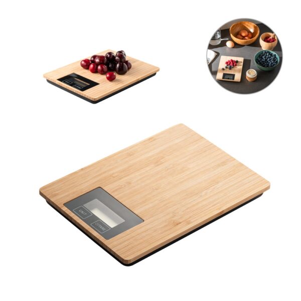 HEISENBERG. Bamboo digital kitchen scale