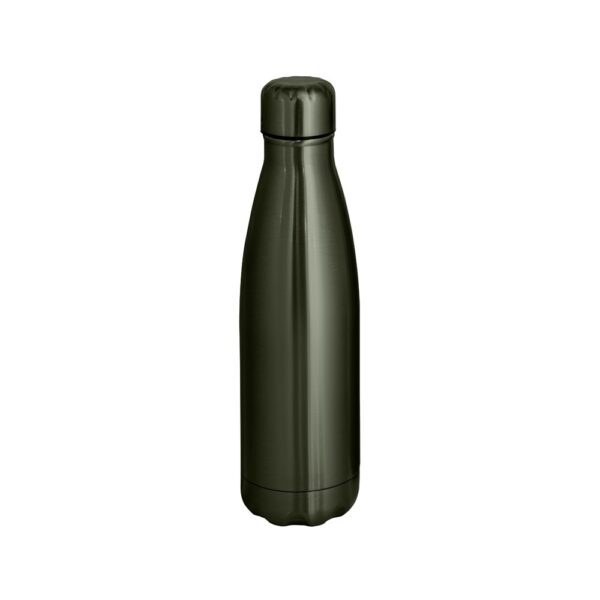 SHOW METALLIC. Stainless steel bottle with matt metallic finish 510 mL