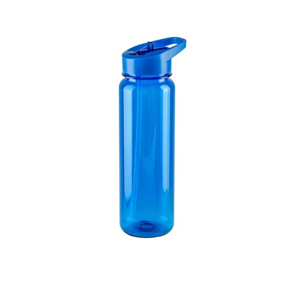 GILMORE. Recycled PET (100% rPET) sports bottle with glossy translucent finish 750 mL