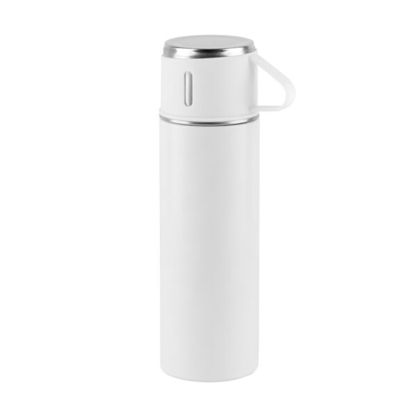 COMANECI. Double-walled stainless steel bottle (90% recycled) with matte finish 490 mL