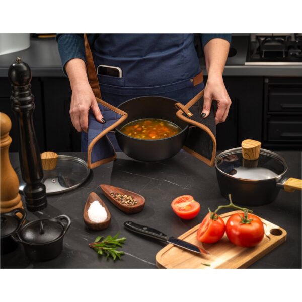 CLOVES. Potholder in canvas cotton (275 g/m²)