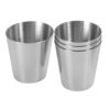 HIMALAYAS. Set of 4 stainless steel cups 25 mL