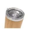 LYCKA. Bamboo and stainless steel cup 350 mL