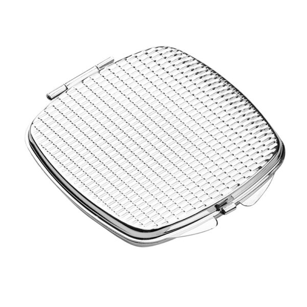 SHIMMER. Metal compact mirror