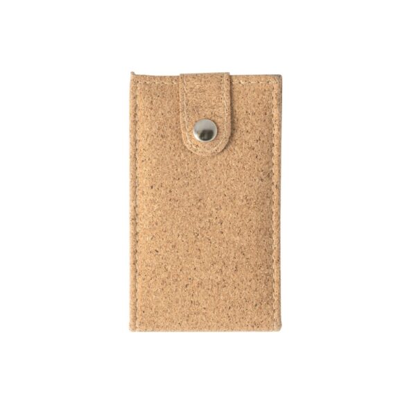 ZENA. Stainless steel manicure set in cork pouch