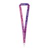 MANILA. Polyester sublimation lanyard with carabiner