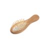 DERN. Wooden hairbrush with round bamboo bristles