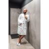 RUFFALO. Bathrobe (350 g/m²) made of cotton (82%) and recycled cotton (18%)