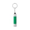 RE-LERGAN. Aluminium keyring (92% recycled) with 3-light LED torch