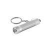 RE-LERGAN. Aluminium keyring (92% recycled) with 3-light LED torch