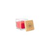 ESSENCE. 50g scented candle in glass cup with bamboo lid