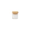 ESSENCE. 50g scented candle in glass cup with bamboo lid