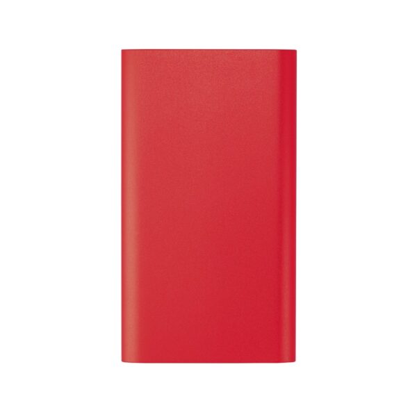 CASSINI. Power bank 4.000 mAh with 5W wireless charger in recycled aluminium (100% rAL)