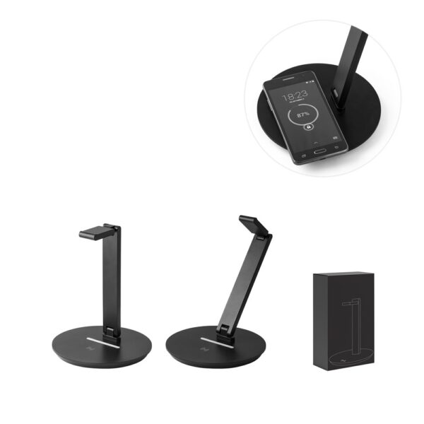 GERST. ABS headphone stand with built-in wireless charger