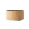 ARBER. Portable 3W speaker with 2h battery life in bamboo and ABS